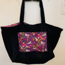 Sac de plage, cabas en éponge de bambou