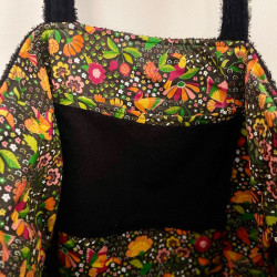 Sac cabas en éponge bouclette